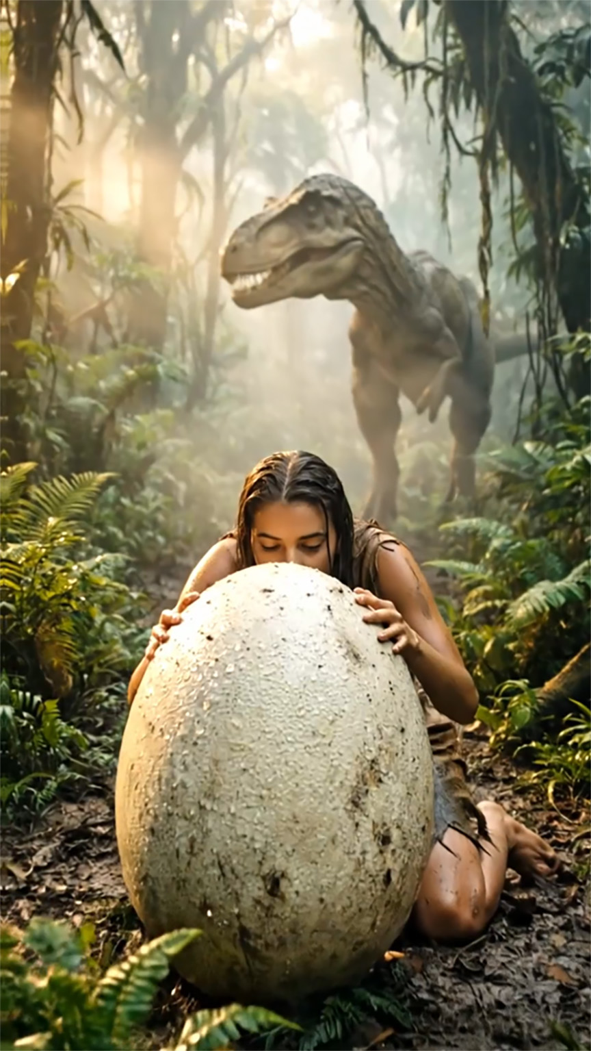 Cinematic ad – T-Rex, model i SPF poruka