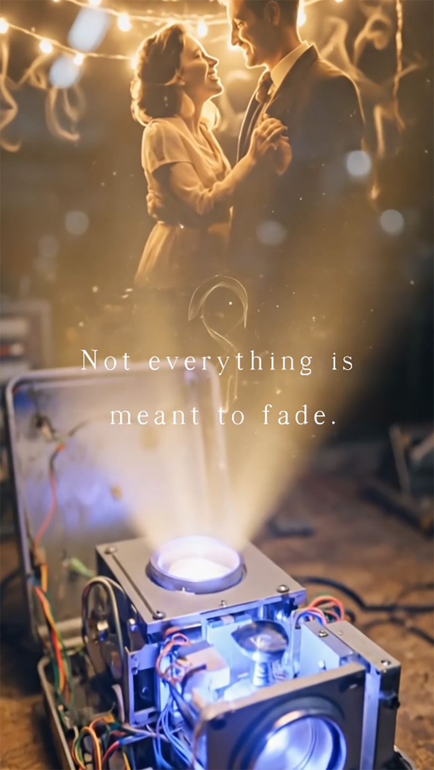 Cinematic ad – Not everything is meant to fade.