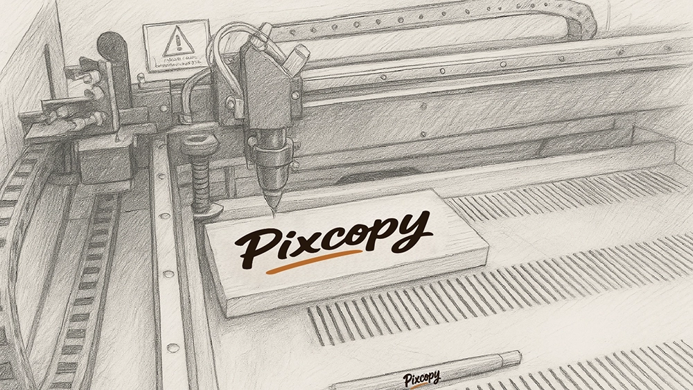 CNC laser — signage, plaques, decor